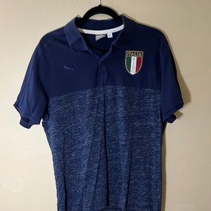 Puma blue italian polo